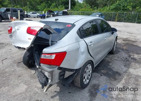 2013 Kia Rio Lx z USA, uszkodzony, nr VIN KNADM4A34D6206203